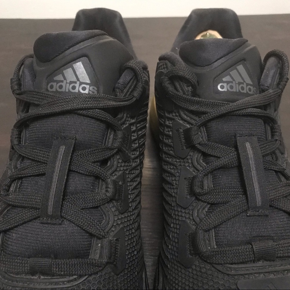 ADIDAS CrazyPower Men’s Size 11 Black Sneakers - Picture 3 of 8